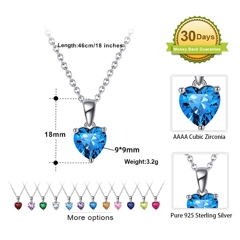 Classic Single Stone Necklace