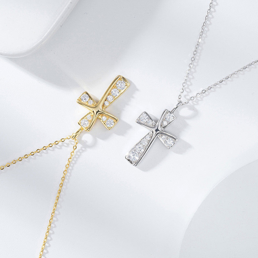 Sterling Silver Cross Pendant Necklace