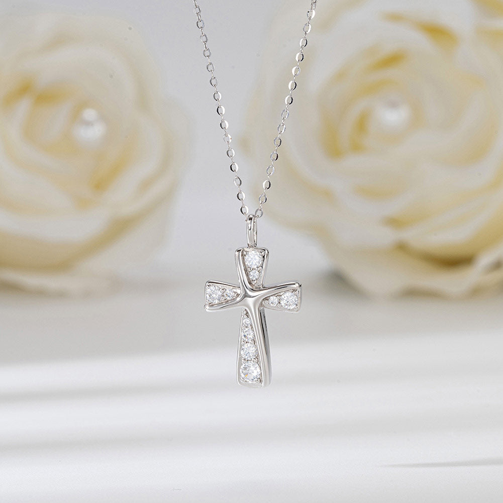 Sterling Silver Cross Pendant Necklace