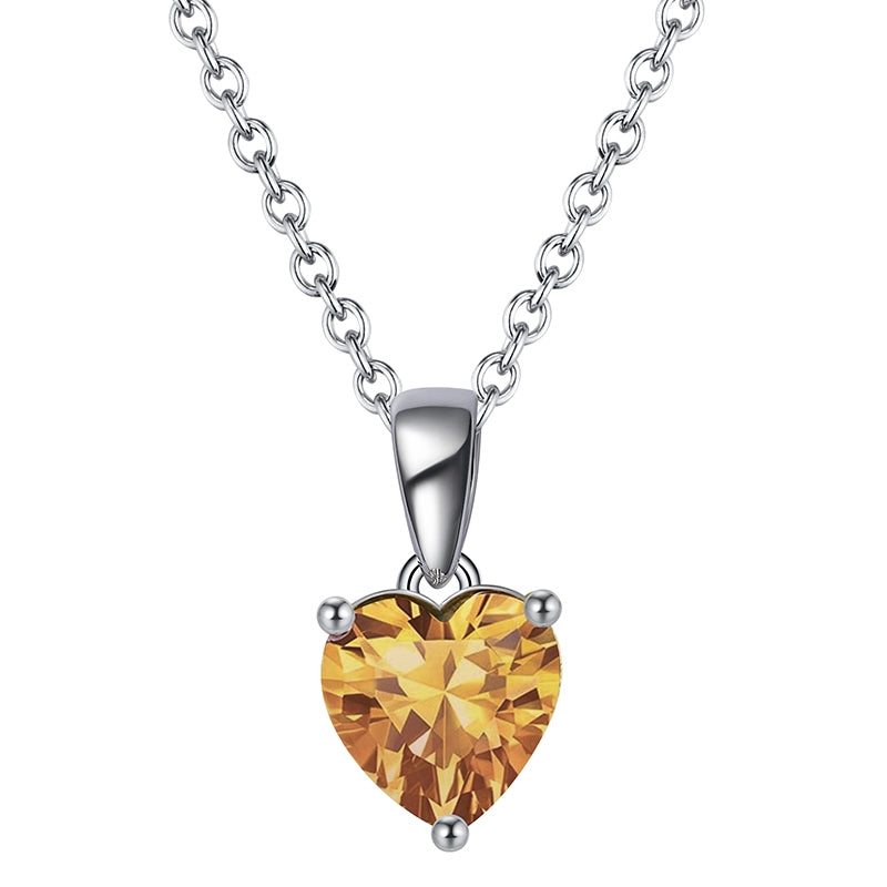 Classic Single Stone Necklace