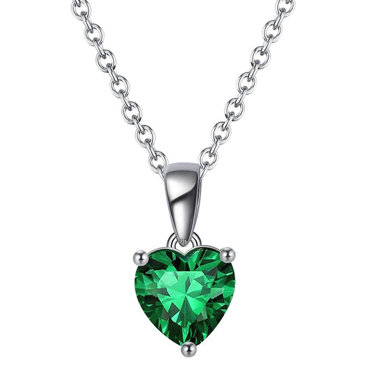 Classic Single Stone Necklace